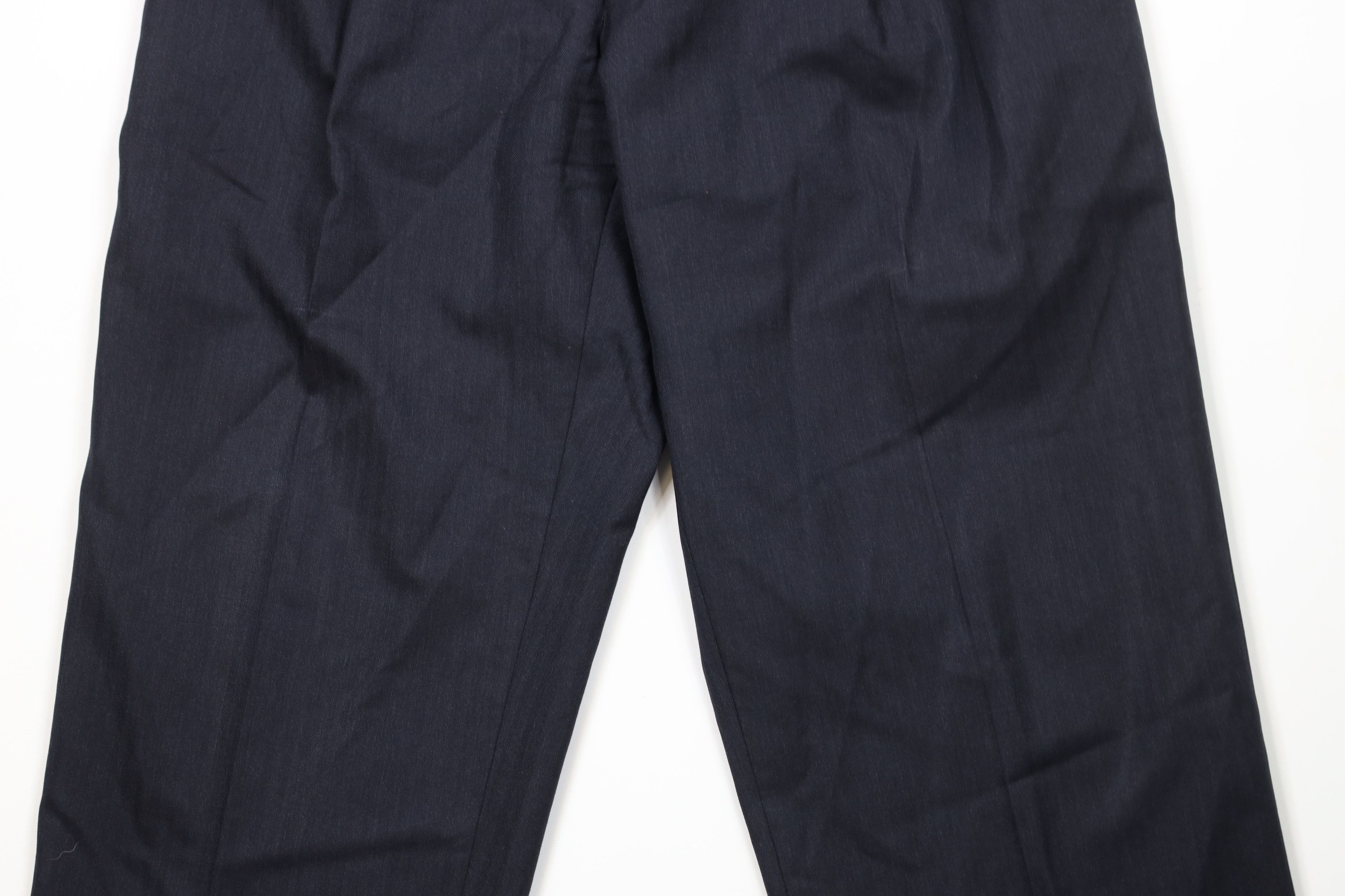 Vintage Vintage 90s Streetwear Herringbone Wide Leg Chino Pants Size US 32 / EU 48 - 3 Thumbnail