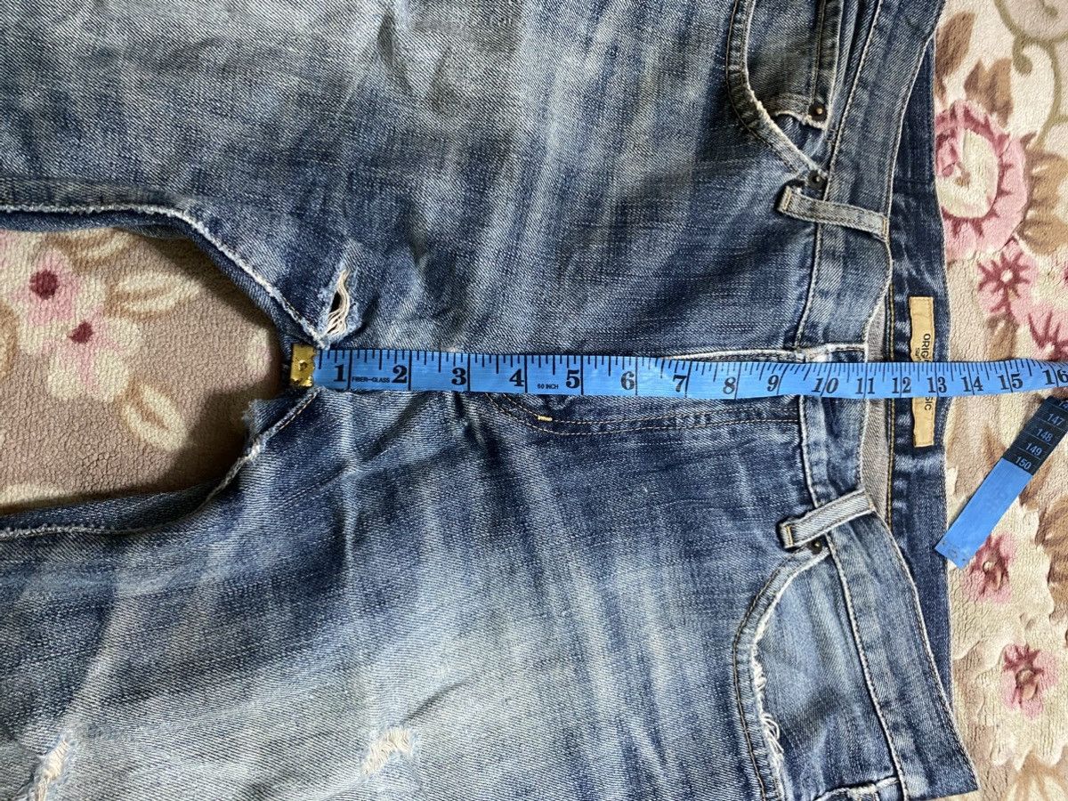If Six Was Nine × Japanese Brand × Uniqlo Uniqlo distressed denim very rare Size US 35 - 14 Thumbnail