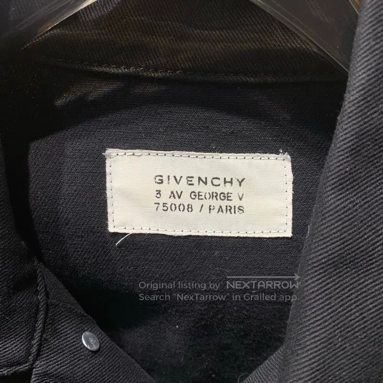 Givenchy Givenchy Black Slate Denim Jacket Size US L / EU 52-54 / 3 - 2 Thumbnail