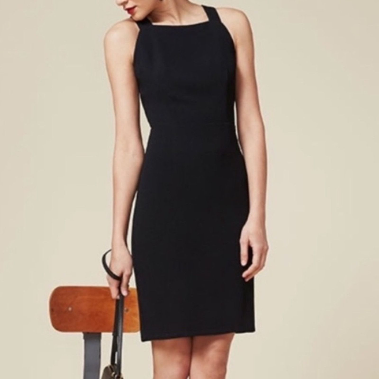 Reformation Reformation Chloe Midi Dress in Buff Size 6 Size M / US 6-8 / IT 42-44 - 2 Thumbnail
