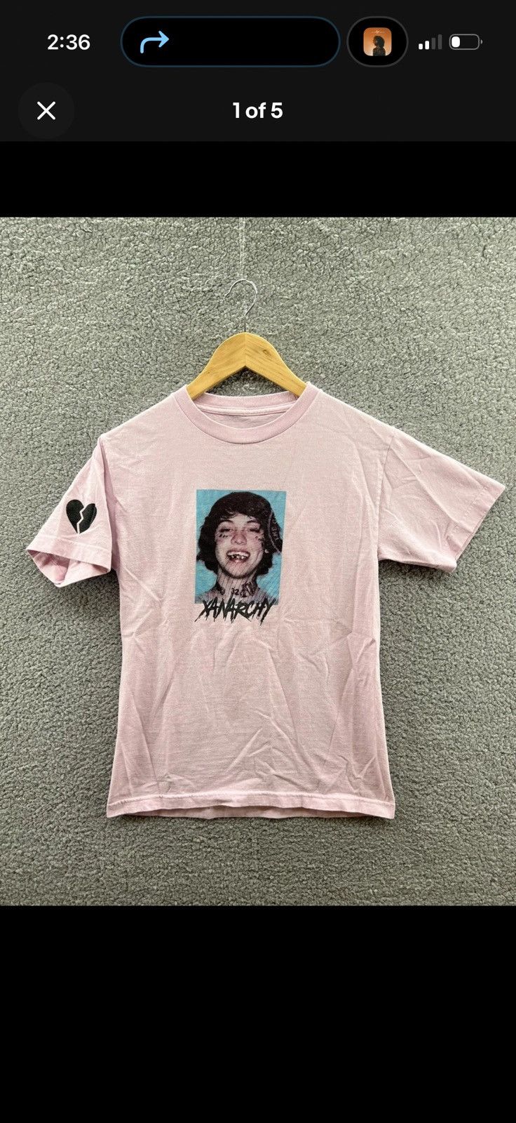Other Lil Xan Total Xanarchy Tour Pink T-Shirt Size Small Size US S / EU 44-46 / 1 - 1 Preview