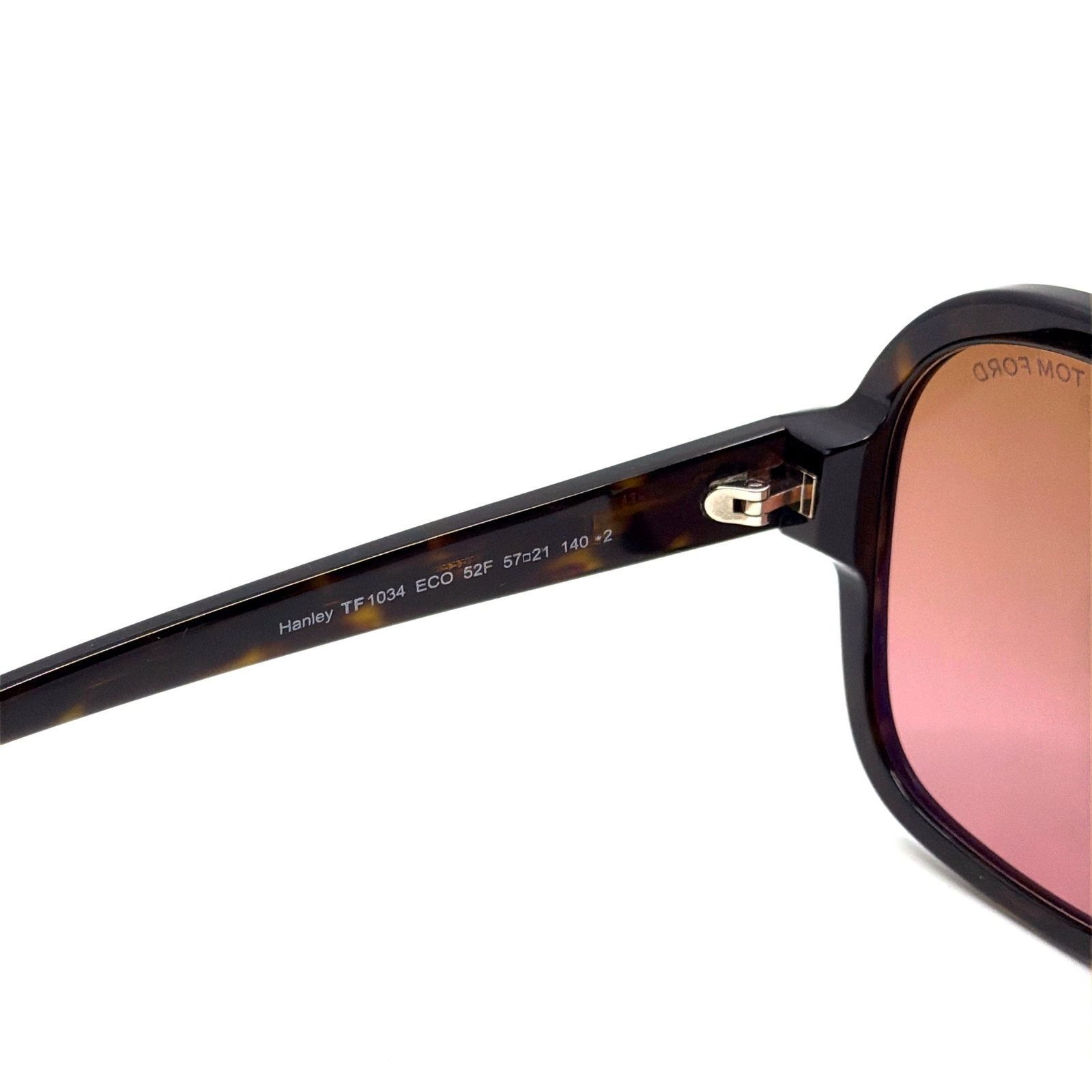 Tom Ford New, TOM FORD Hanley Sunglasses TF1034 52F Authentic Size ONE SIZE - 8 Thumbnail