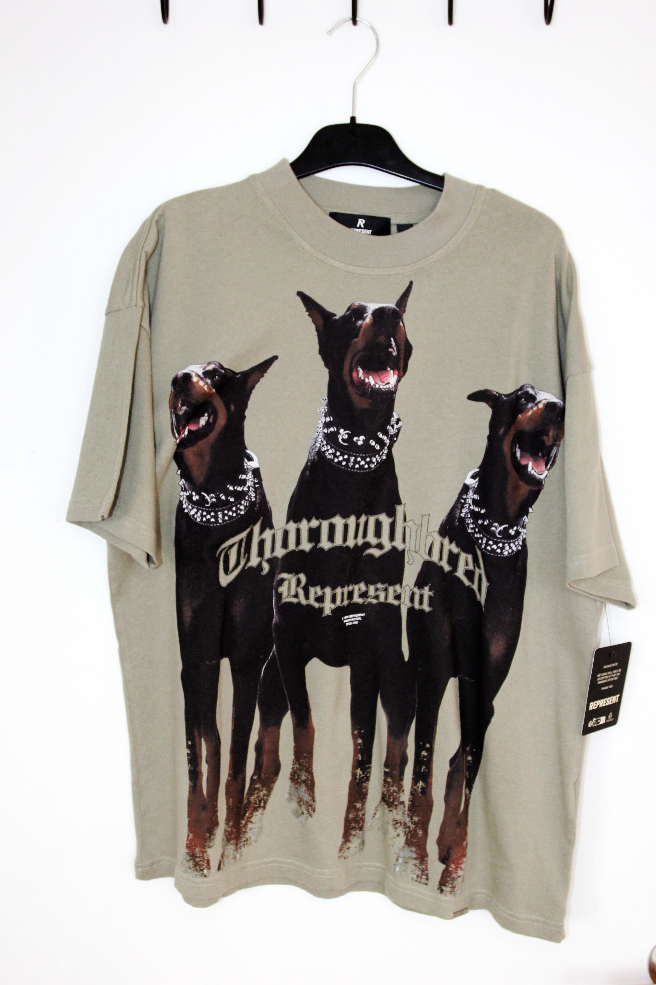 Represent Clo. BNWT AW25 REPRESENT THOROUGHBRED DOG TSHIRT L Size US L / EU 52-54 / 3 - 2 Thumbnail
