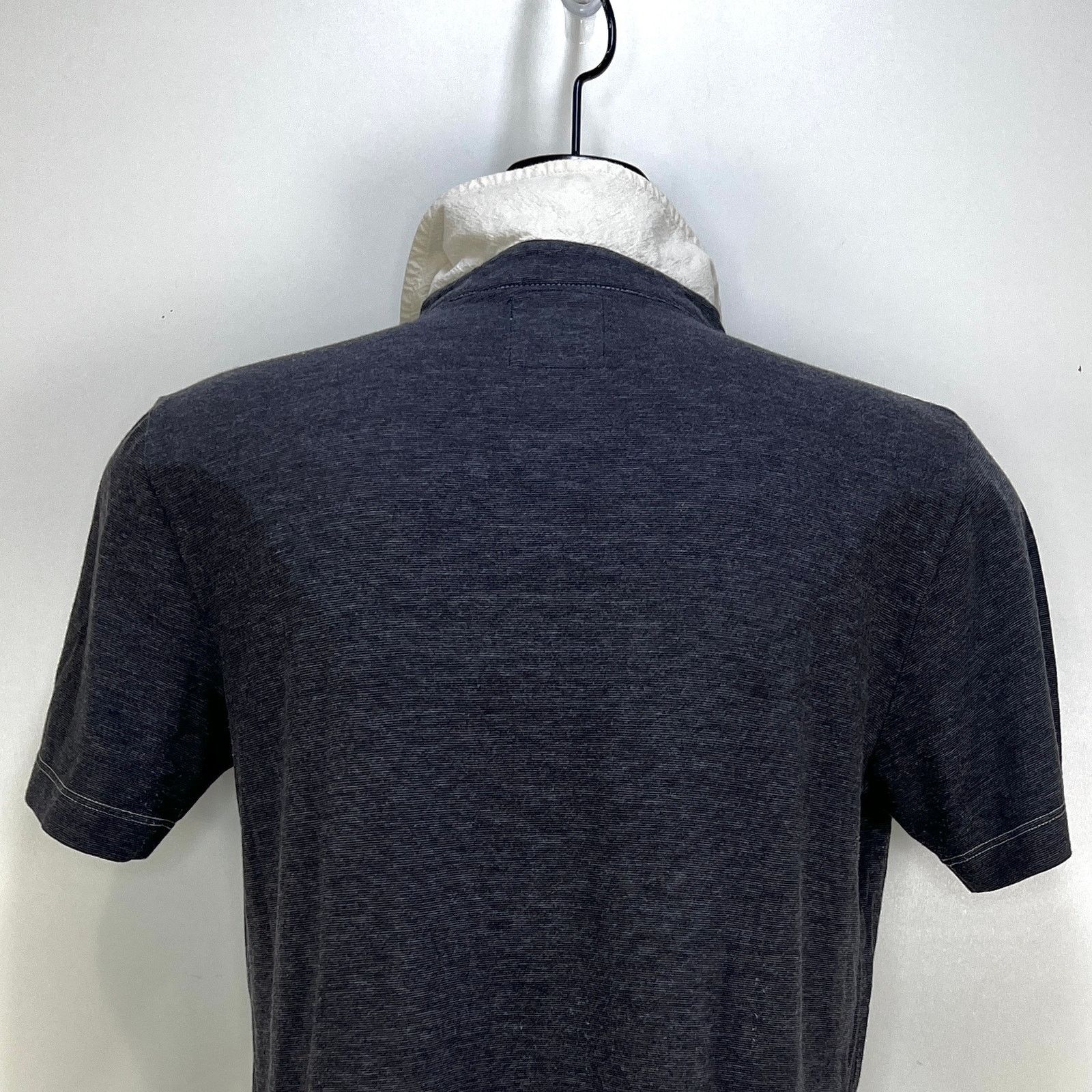 Billy Reid Billy Reid Stripe Pensacola Polo Shirt Blue Short Sleeve Size US M / EU 48-50 / 2 - 7 Thumbnail