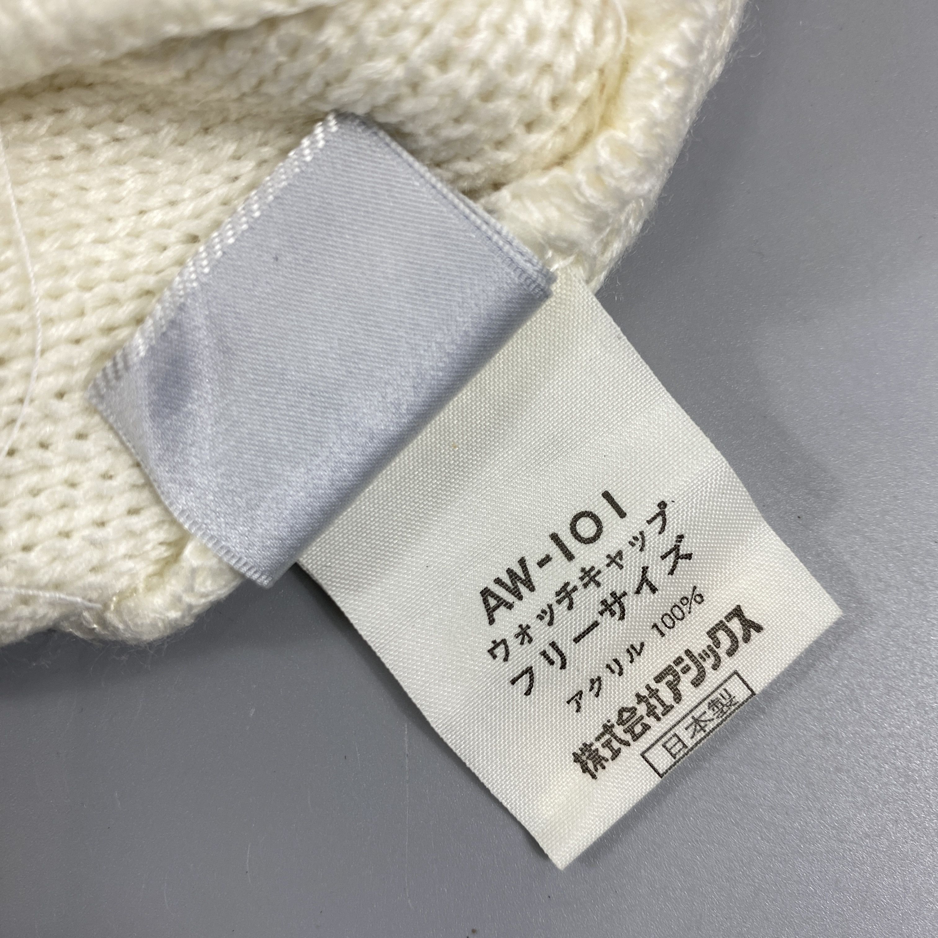 Japanese Brand Asics Snow Cap Beanie Hats -BN1180 Size ONE SIZE - 9 Thumbnail
