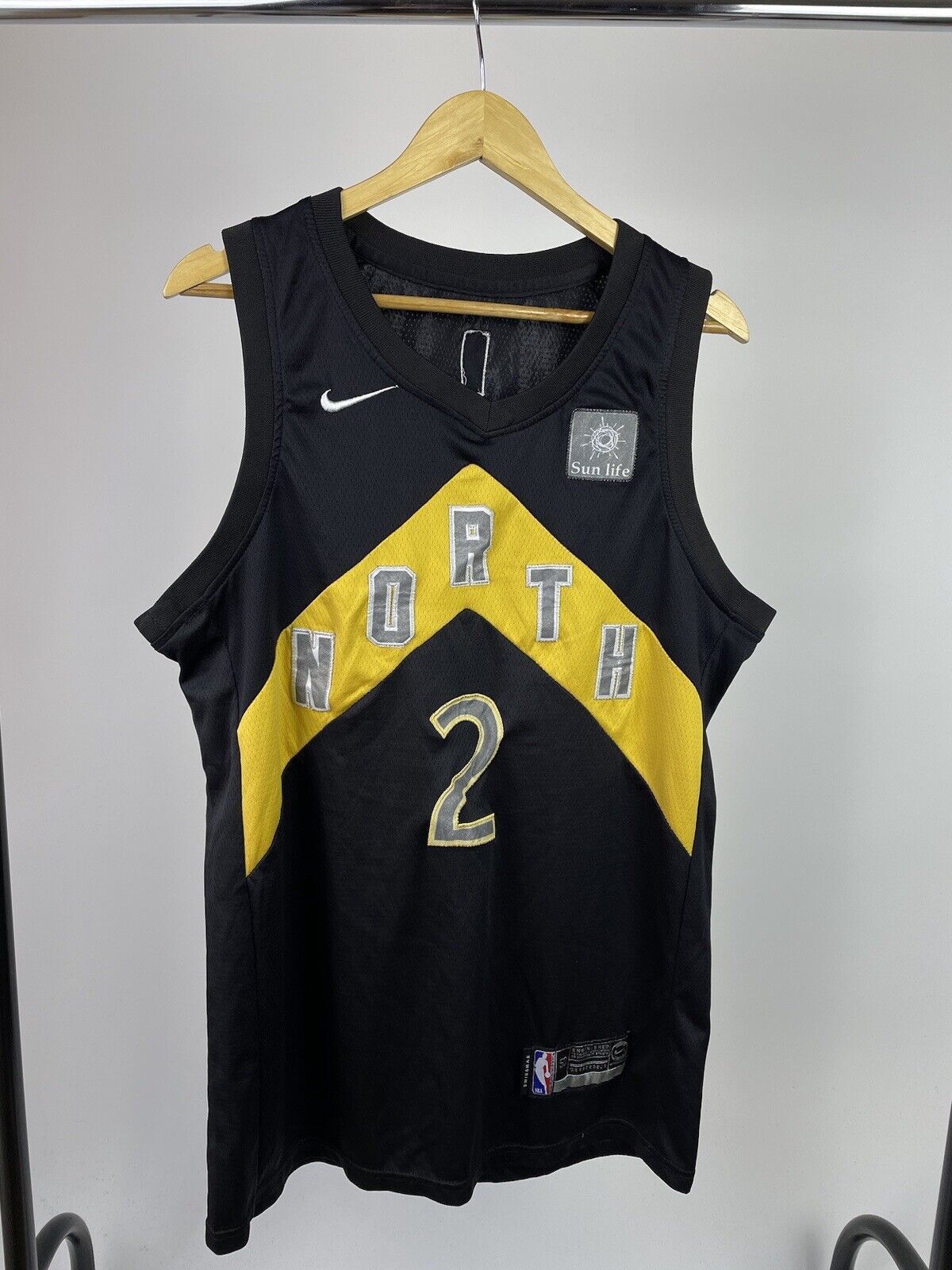Nike Kawhi Leonard Black Raptors North Jersey Grailed