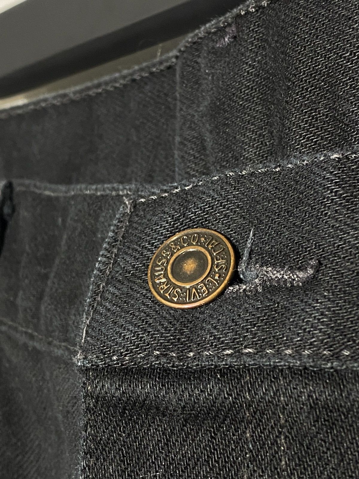 Levi's Vintage 90s Levi's 615 Black Denim Jeans Size US 38 / EU 54 - 13 Thumbnail