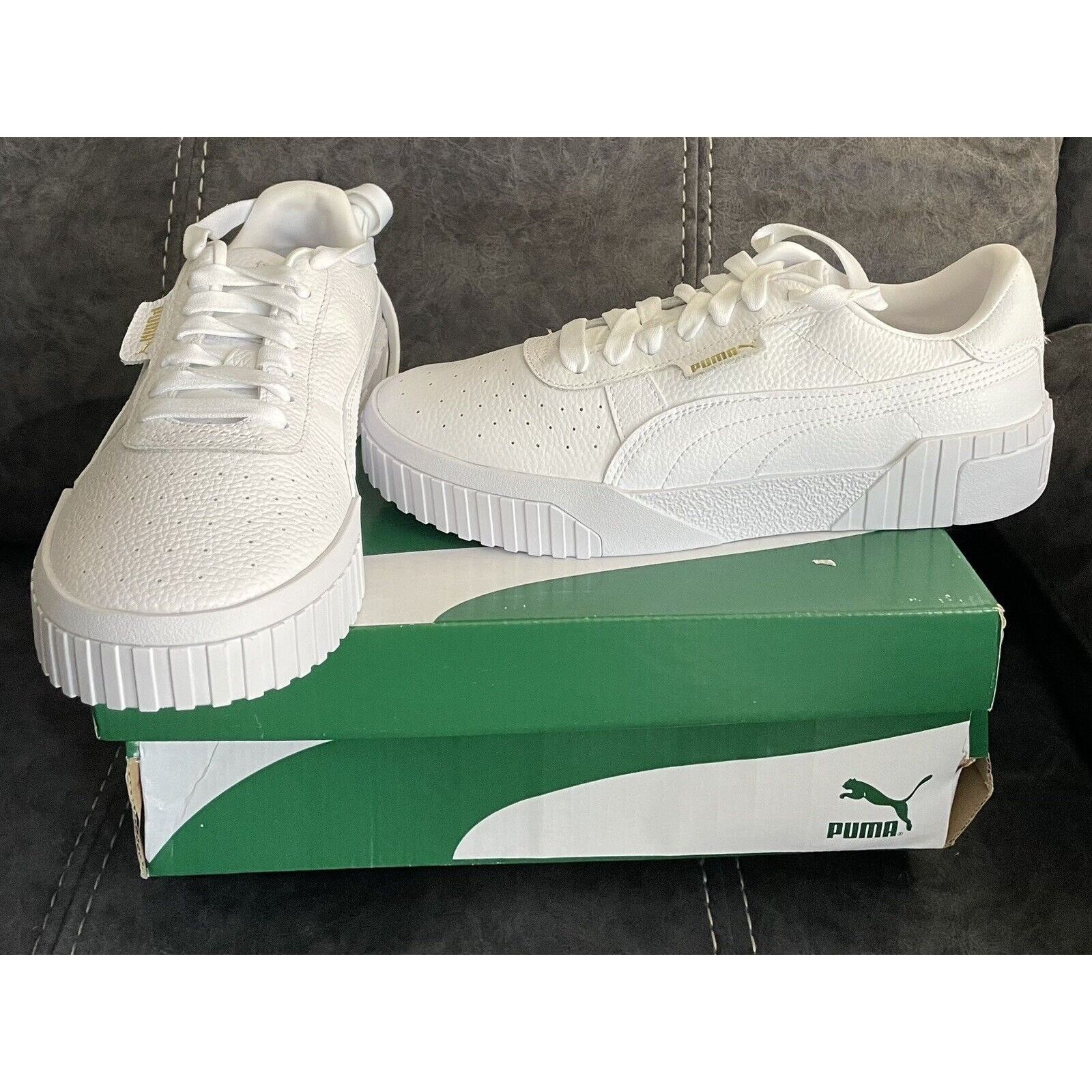 Puma PUMA Classic Shoes Cali athletic shoes white size 9 womens Size US 9 / EU 42 - 1 Thumbnail