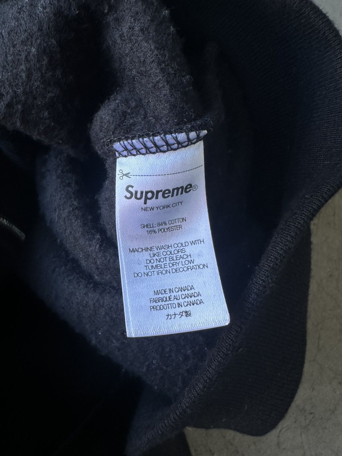 Supreme Supreme small box logo zip up Size US L / EU 52-54 / 3 - 6 Thumbnail