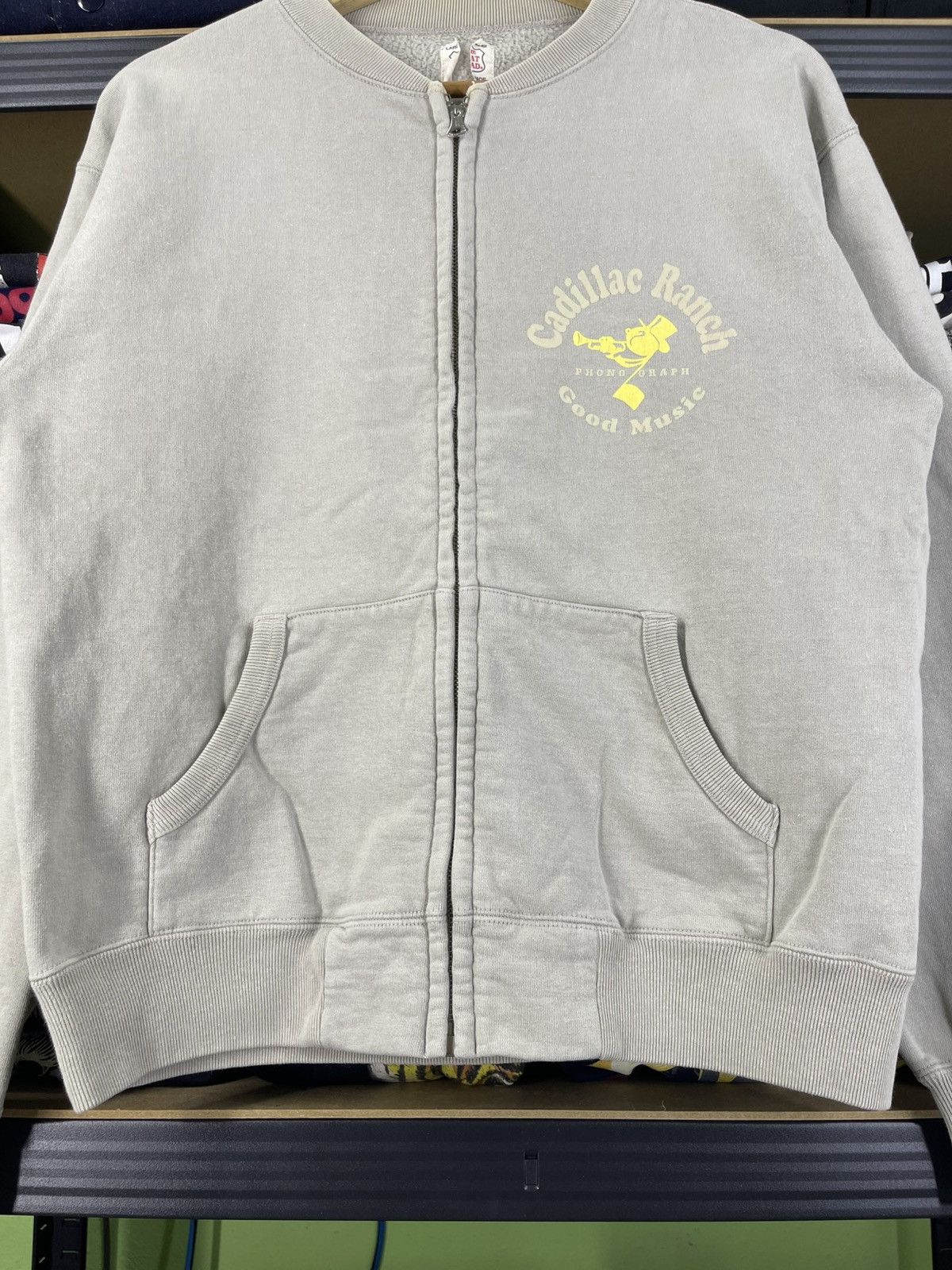The Flat Head Vintage The Flat Heat Phono Graph Full-Zip sweatshirt Size US L / EU 52-54 / 3 - 7 Thumbnail