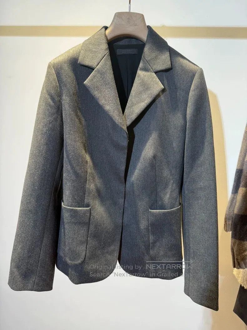 The Row The Row Gray Blazer Size 6. Size US M / EU 48-50 / 2 - 1 Thumbnail