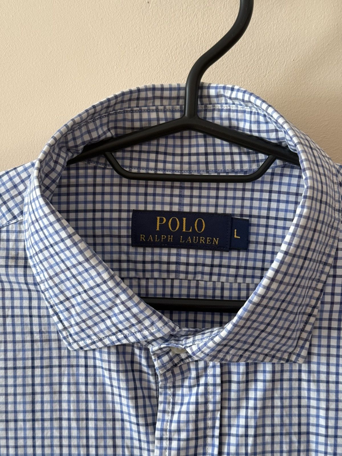 Polo Ralph Lauren Polo Ralph Lauren Shirt L Size Men’s Checked Blue Size US L / EU 52-54 / 3 - 2 Thumbnail