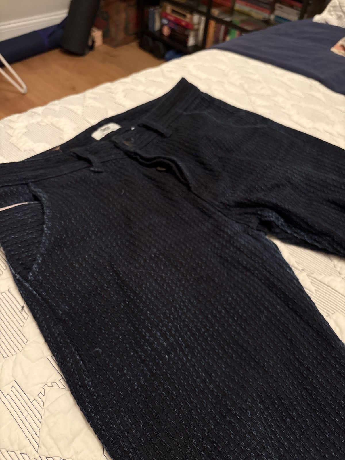 SoSo Custom sashiko trouser Size US 32 / EU 48 - 2 Thumbnail