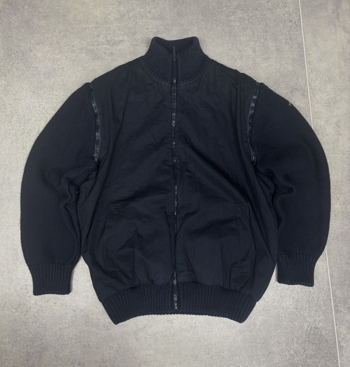 Paul & Shark Navy wool heavy bomber Size US L / EU 52-54 / 3 - 4 Thumbnail