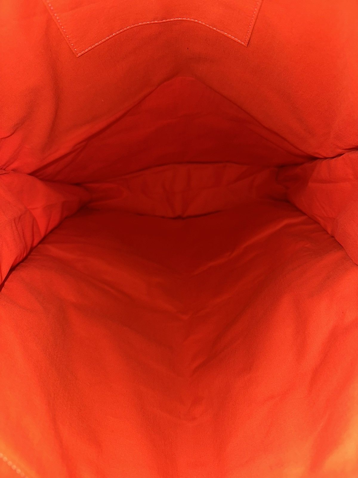 Helmut Lang SS00 ‘Safety Orange’ Jumbo Tote Bag Size ONE SIZE - 7 Thumbnail