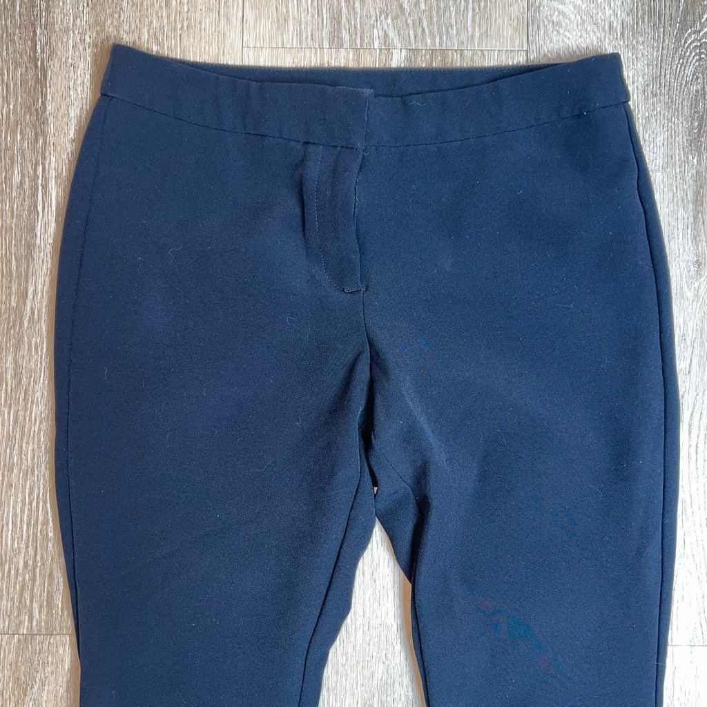 Worthington Worthington Black Slim Leg Trousers Fitted Pants, Profession Size 28" / US 6 / IT 42 - 8 Thumbnail