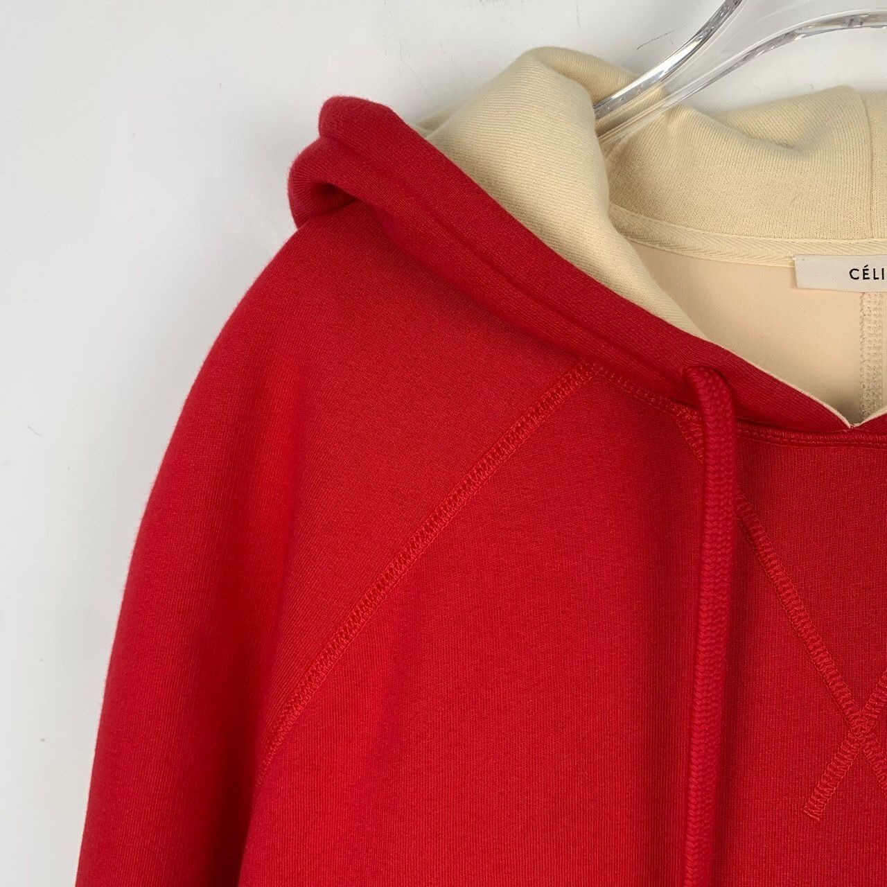 Celine Celine Color-Block Hooded Cotton Long-Sleeve Pullover Sweats Size XS / US 0-2 / IT 36-38 - 6 Thumbnail
