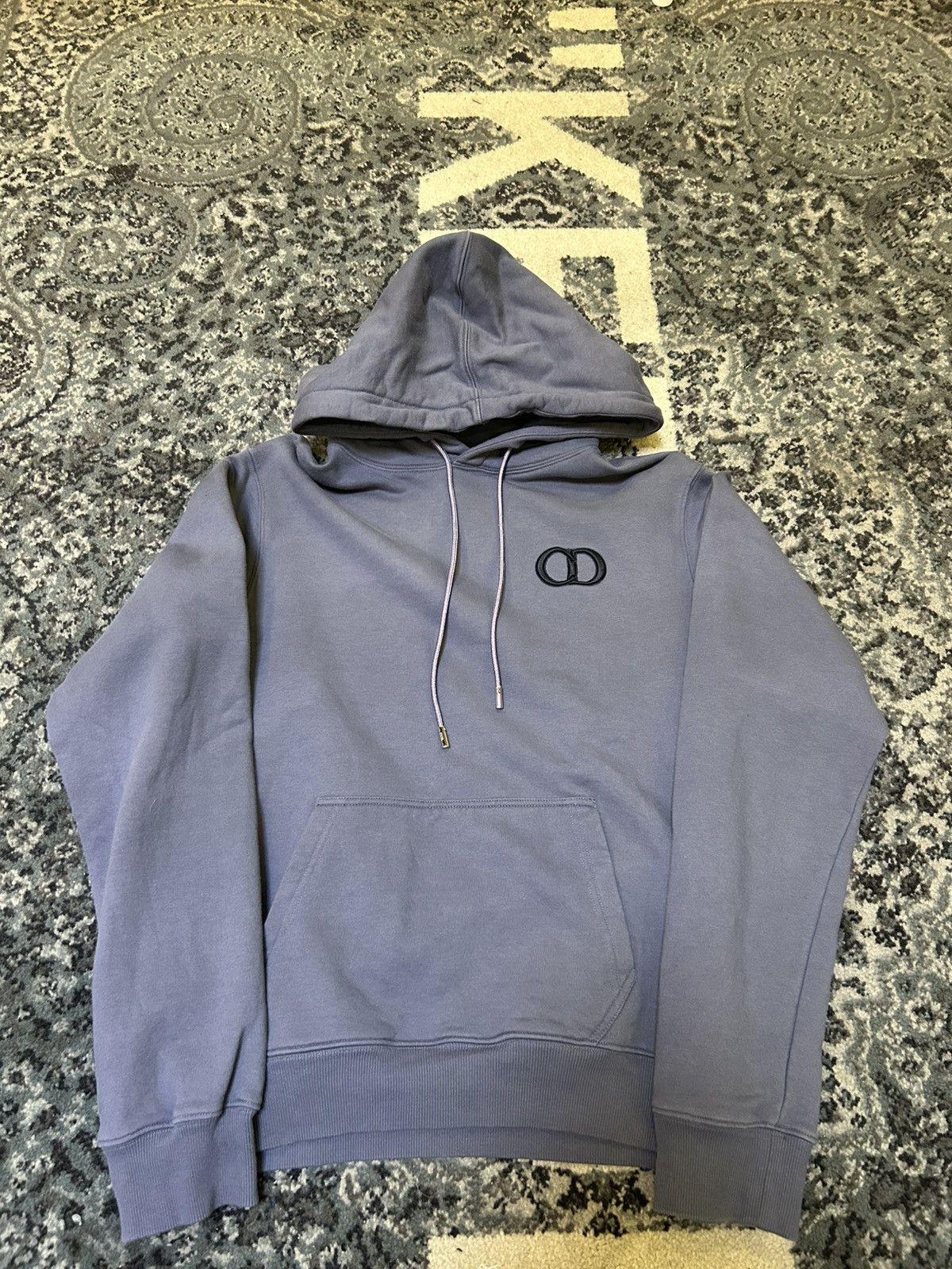 Dior Dior Purple CD Hoodie Size US L / EU 52-54 / 3 - 1 Thumbnail