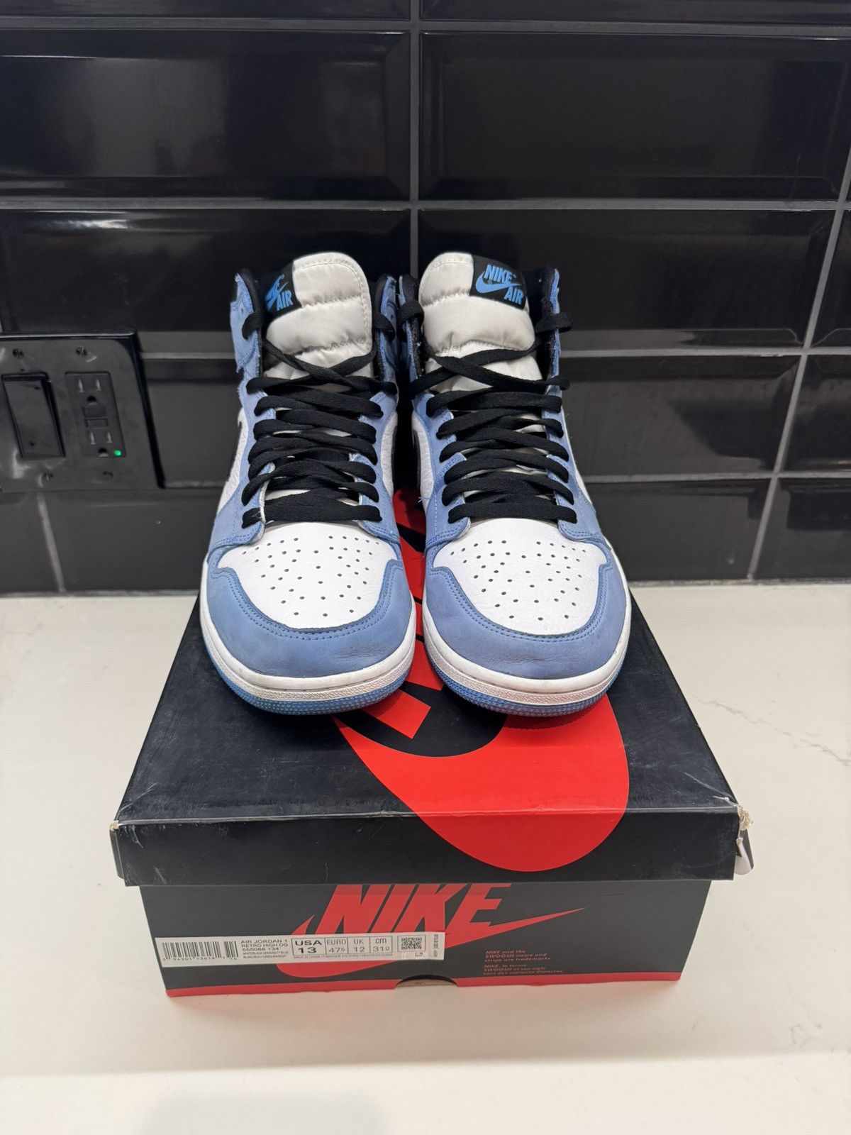 Jordan Brand Nike Air Jordan 1 Retro High OG “University Blue” – Size 13 Size US 13 / EU 46 - 1 Thumbnail