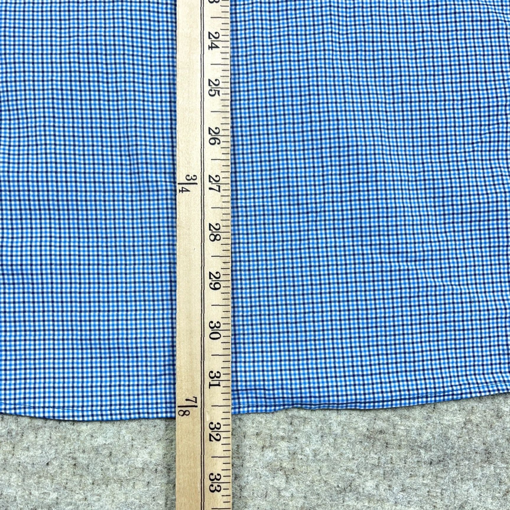 Southern Tide Southern Tide Shirt Men 2XL Blue Plaid Button Up Charleston Nylon Tattersall CC Upfront Size US XXL / EU 58 / 5 - 7 Thumbnail