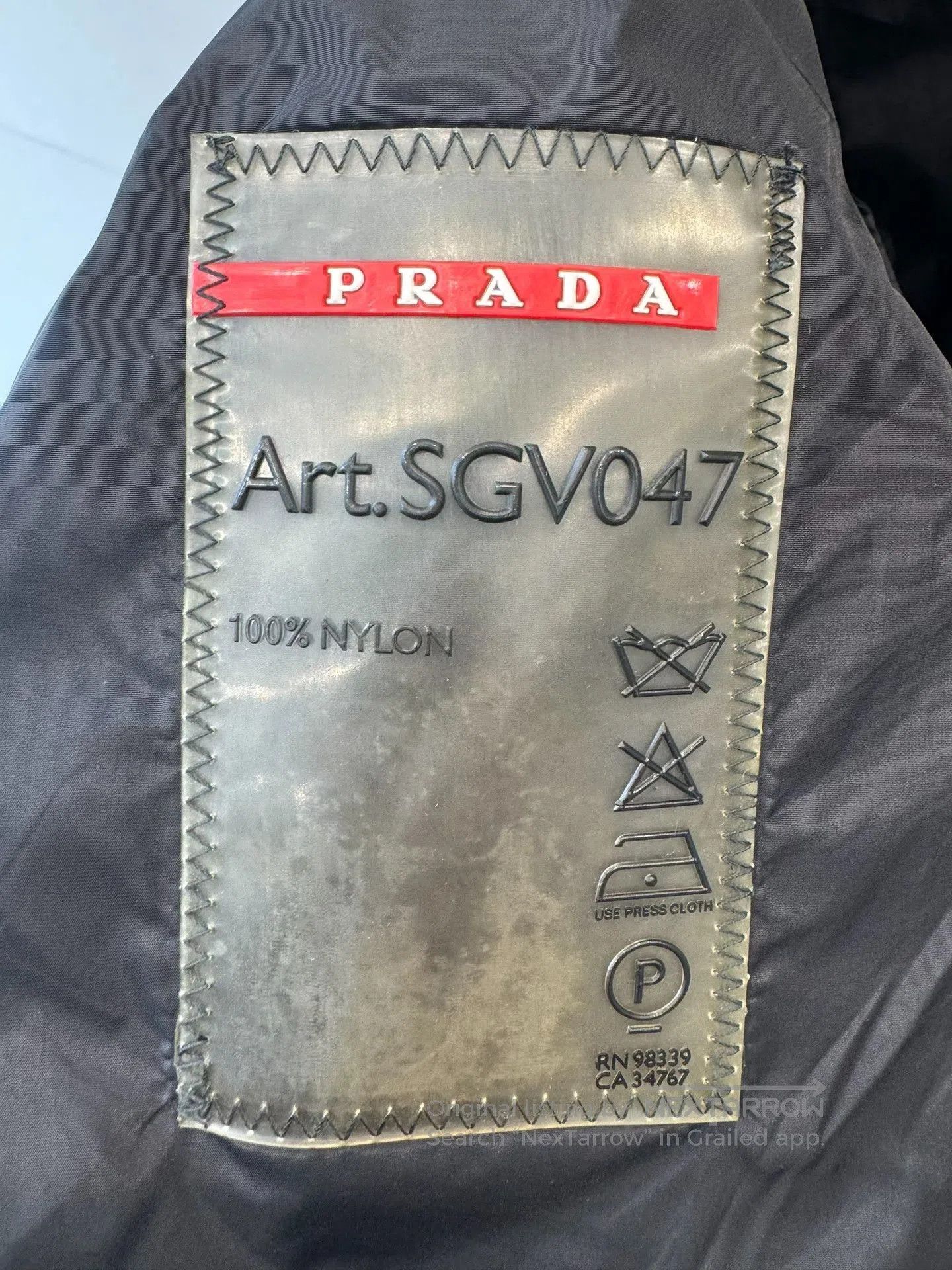 Prada Prada Lightweight Windbreaker Jacket. Size US L / EU 52-54 / 3 - 4 Thumbnail