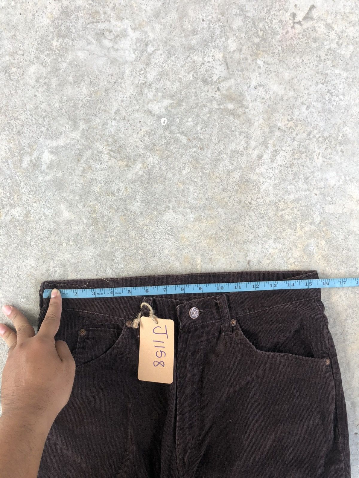If Six Was Nine × Vintage Vintage Roebucks Flared Pants Corduroy Size US 32 / EU 48 - 16 Thumbnail