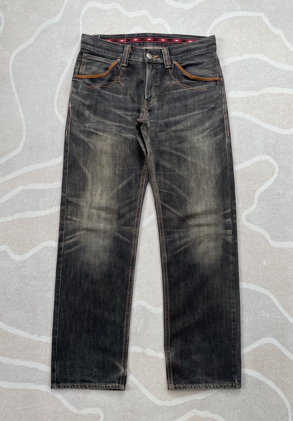 Edwin Mudwash Edwin 434 Exclusive Vintage Jeans Size US 33 - 3 Thumbnail
