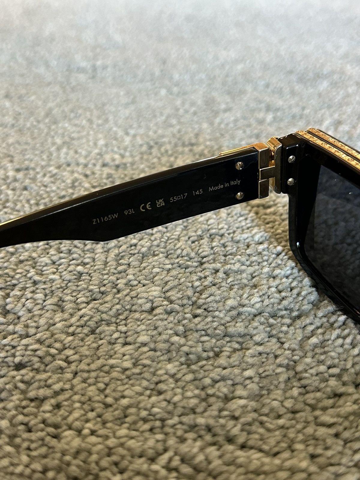 Louis Vuitton Louis Vuitton Millionaires Virgil Abloh Sunglasses Size ONE SIZE - 6 Thumbnail