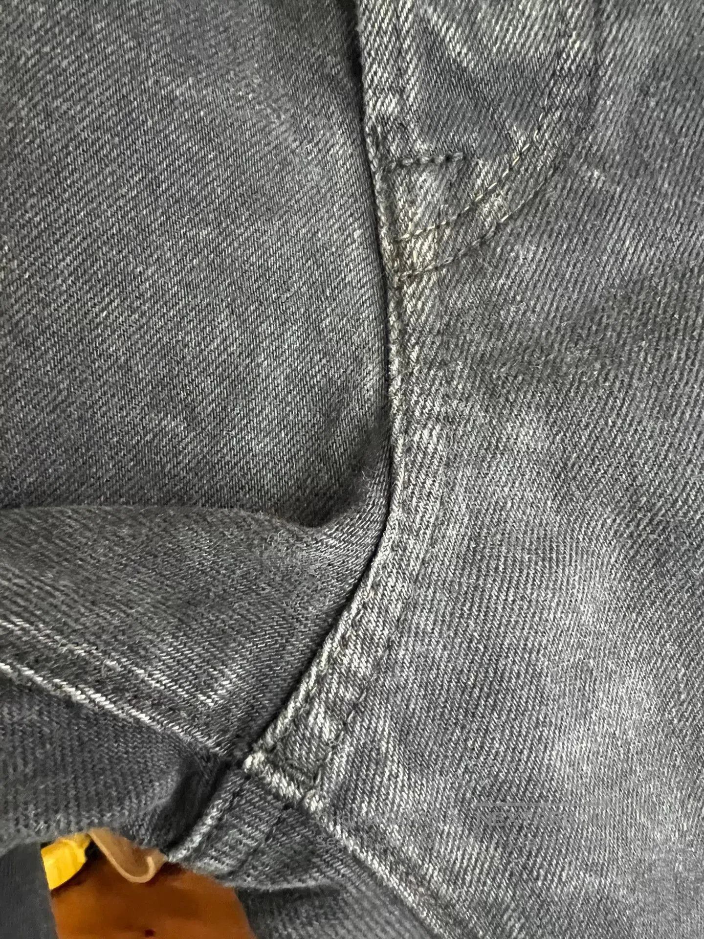 Visvim kapital black denim straight cut pants. Size US 34 / EU 50 - 6 Thumbnail