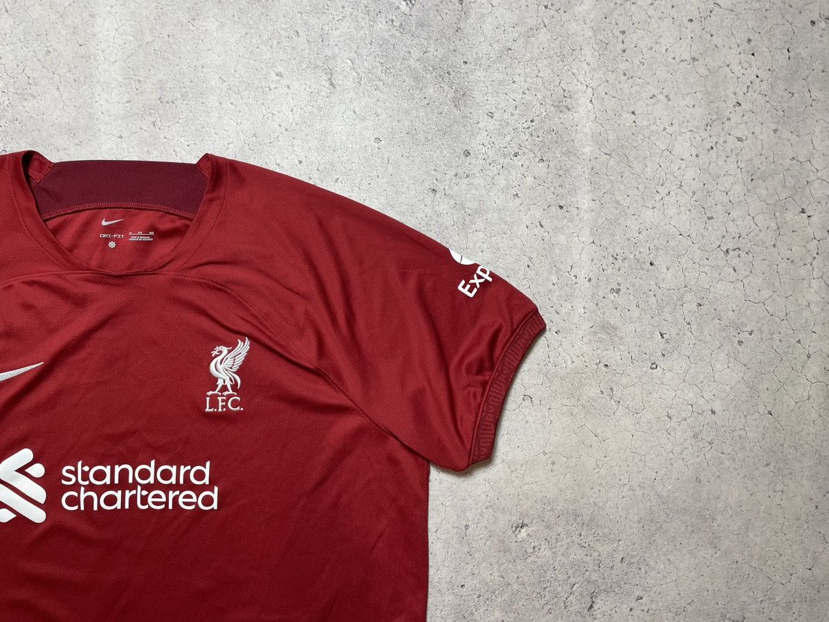 Nike Vintage Nike Dri-Fit FC Liverpool Blokecore Soccer Jersey Size US XXL / EU 58 / 5 - 4 Thumbnail