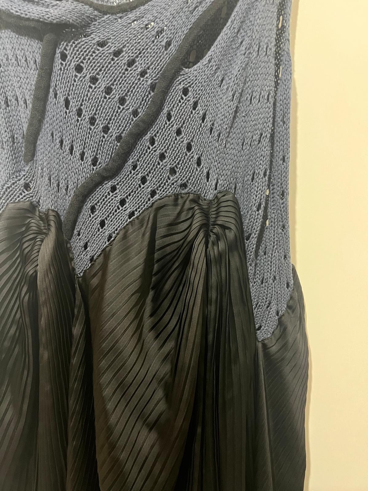 Kenzo Deconstructed knit and pleats dress Size S / US 4 / IT 40 - 4 Thumbnail