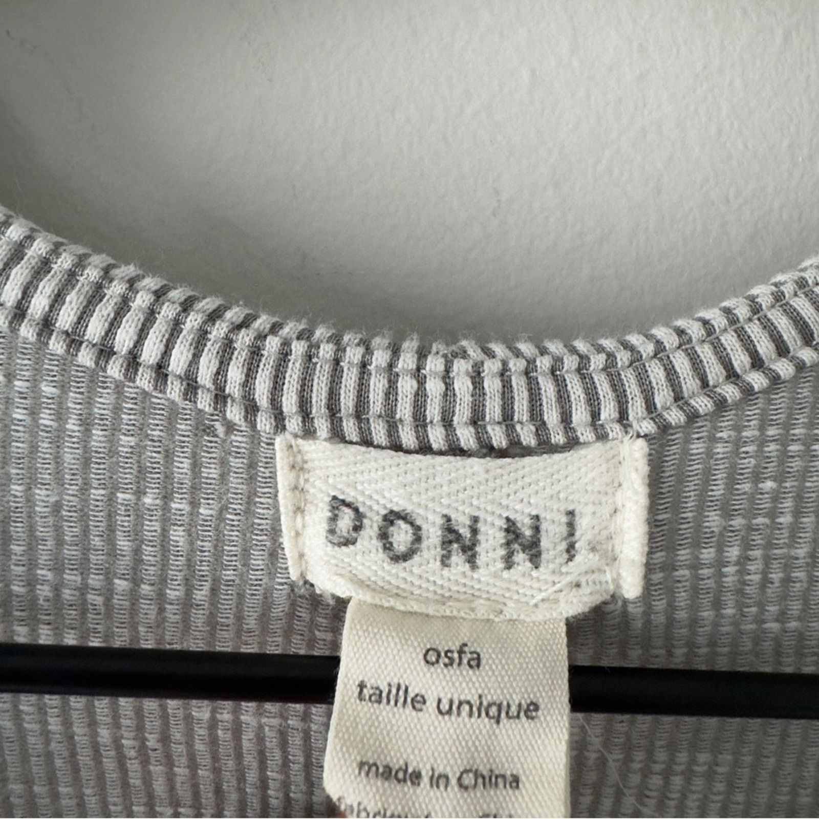 DONNI. Revolve Donni Gray Open Front Cardigan Sweater tunic pockets Size ONE SIZE - 5 Thumbnail
