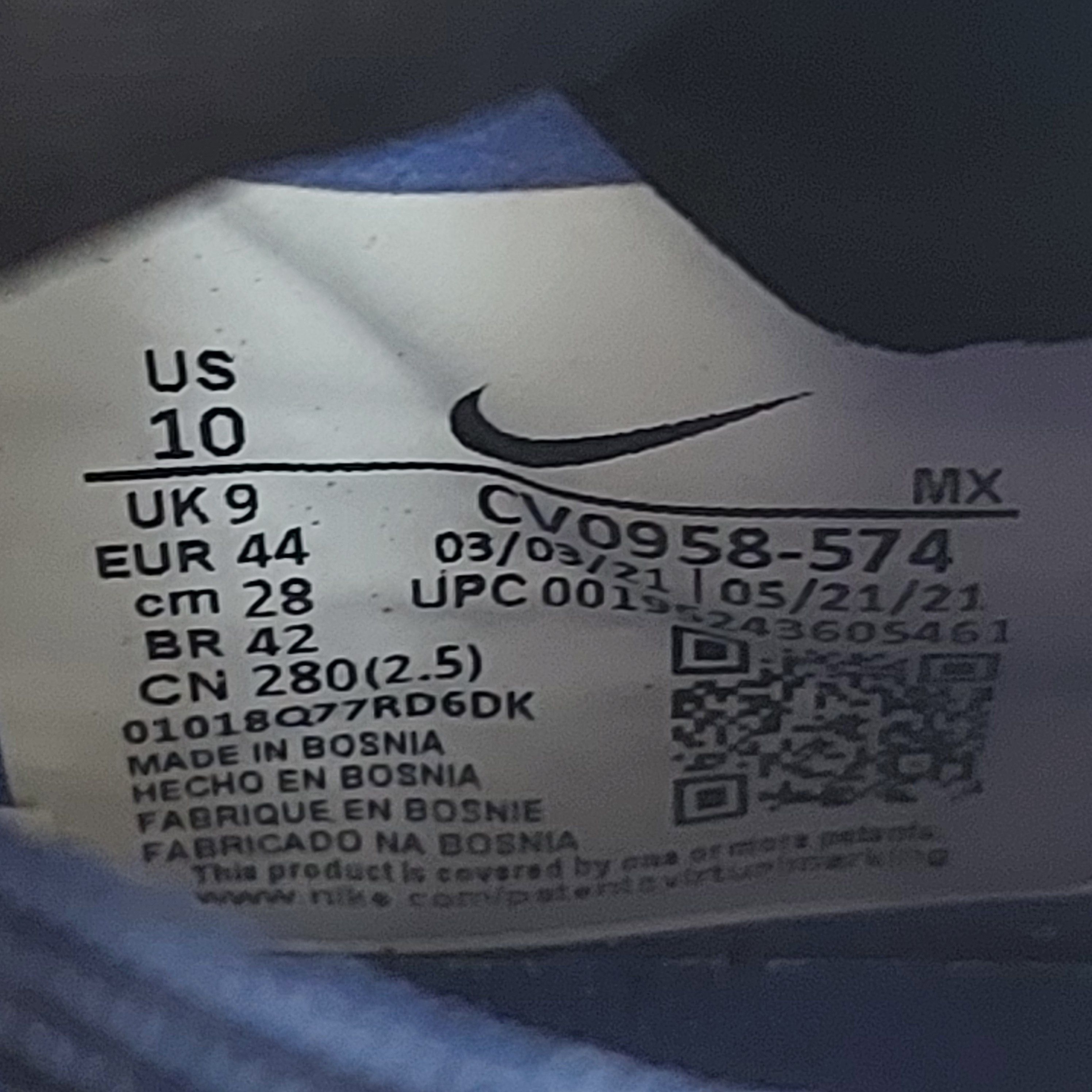Nike Mercurial Superfly 8 Elite FG Made In Bosnia US10 UK9 28CM Size US 10 / EU 43 - 13 Thumbnail
