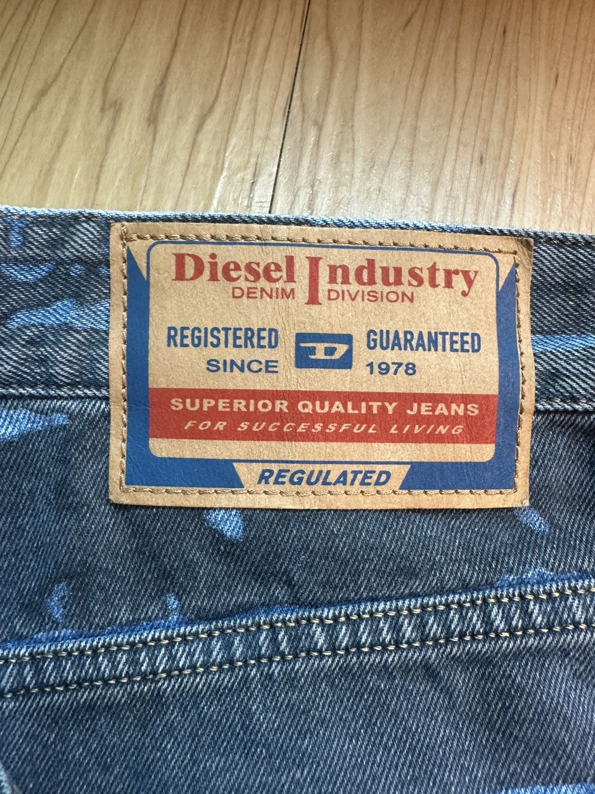 Diesel New Baggy Diesel Denim Size US 32 / EU 48 - 8 Thumbnail