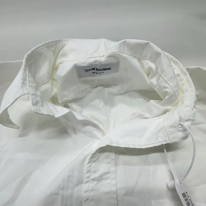 Thom Browne Thom Browne Casual Solid Color Long Sleeve Shirt -2507 Size US M / EU 48-50 / 2 - 3 Thumbnail