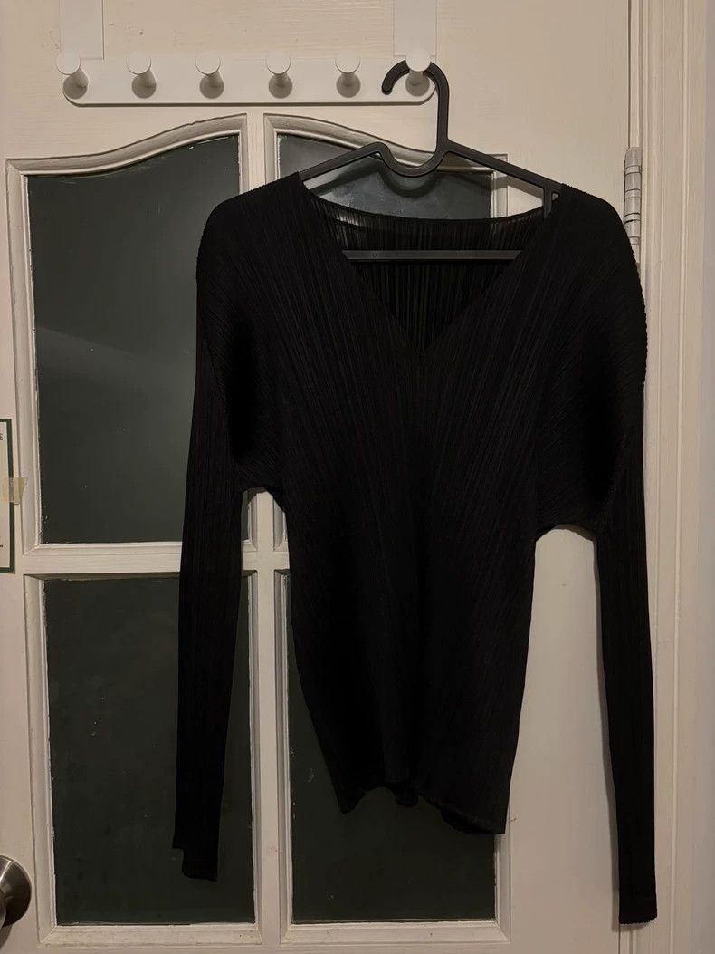 Issey Miyake issey miyake size:5 Pleated black long sleeves 2505-Nextar Size XXS / US 00 / IT 34 - 1 Thumbnail