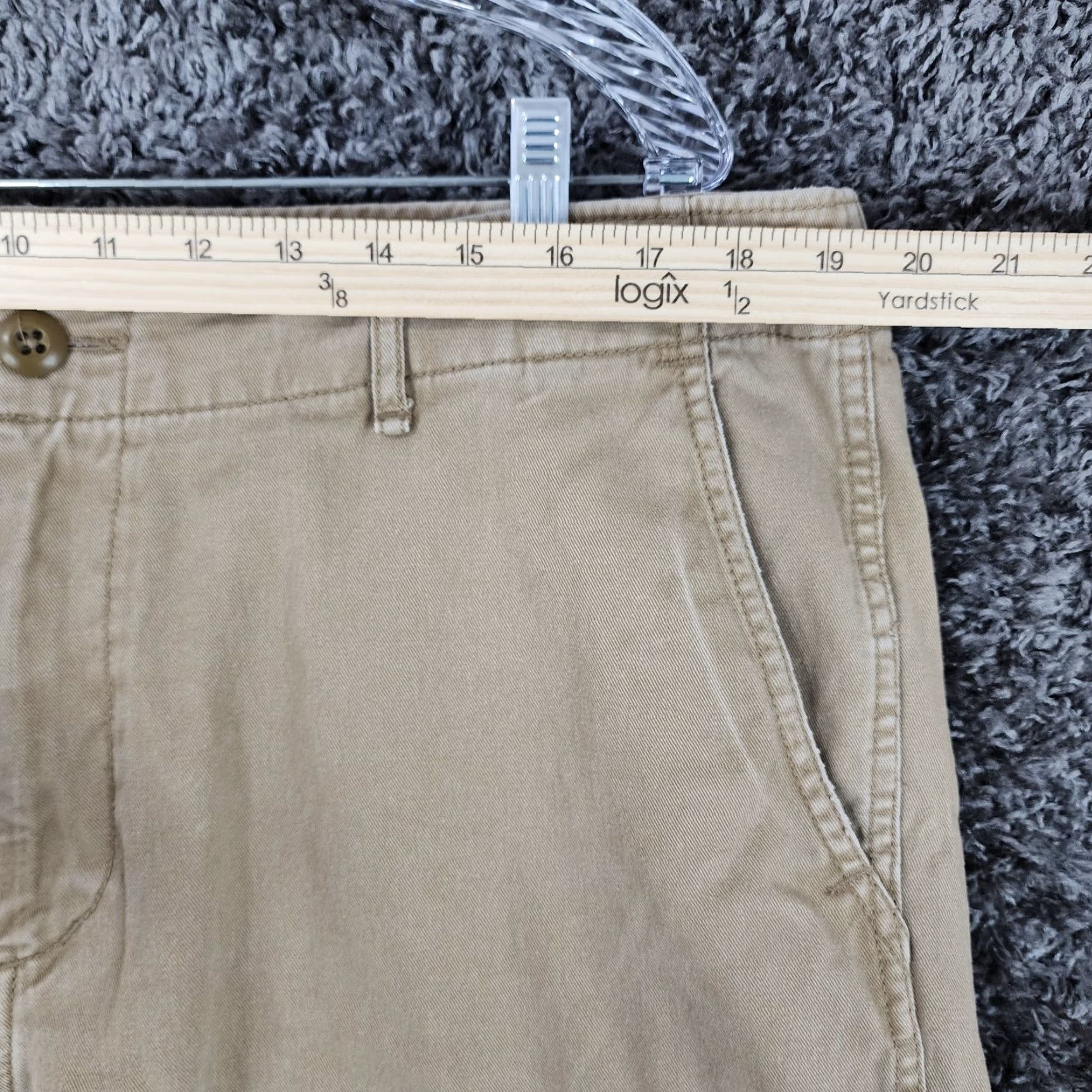 Ralph Lauren RALPH LAUREN Men's Cargo Shorts Size 38 Beige Cotton Heavy Durable Size US 38 / EU 54 - 4 Thumbnail