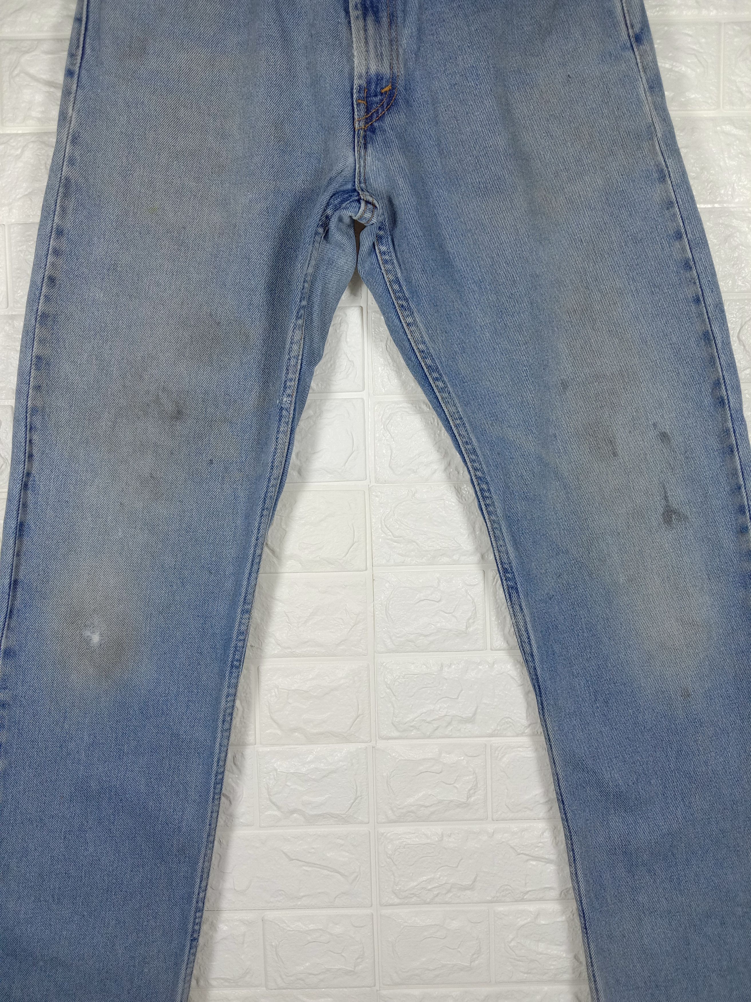 Levi's Vintage Levi's 505 Jeans Light Wash Regular Fit Denim Size US 29 - 3 Thumbnail
