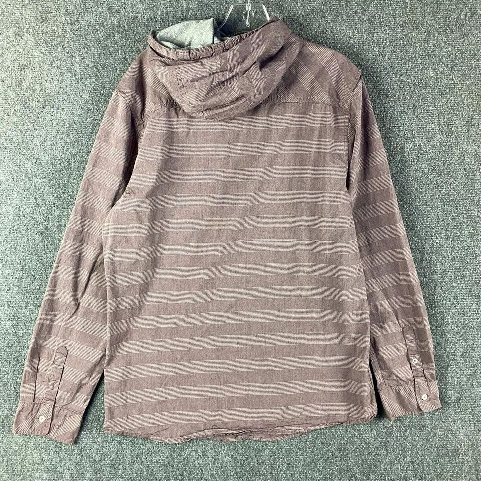 Buffalo David Bitton Buffalo David Bitton Shirt Men's Large Hooded Drawstring Size US L / EU 52-54 / 3 - 8 Thumbnail