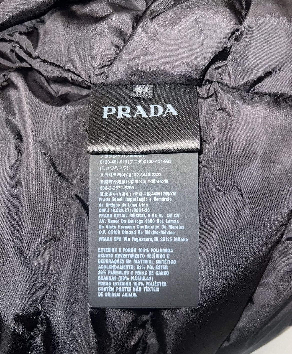 Prada Prada Mens Nylon Puffer Size US L / EU 52-54 / 3 - 3 Thumbnail