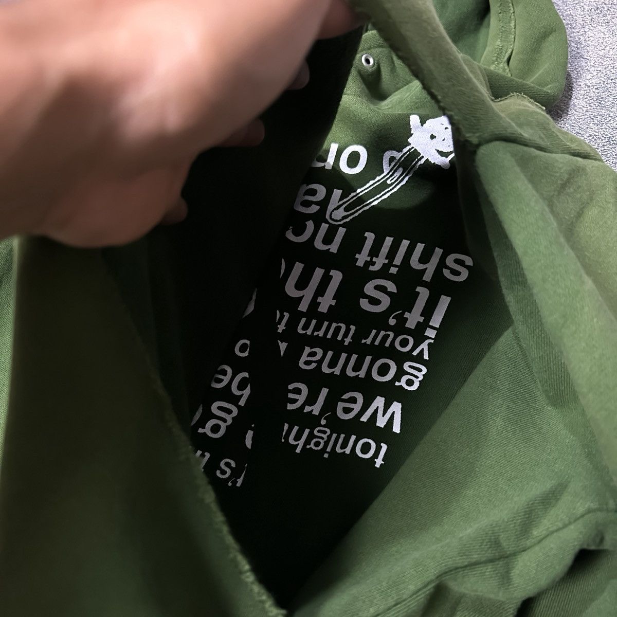 PPFM Y2K PPFM Poem Hoodie Size US L / EU 52-54 / 3 - 2 Thumbnail