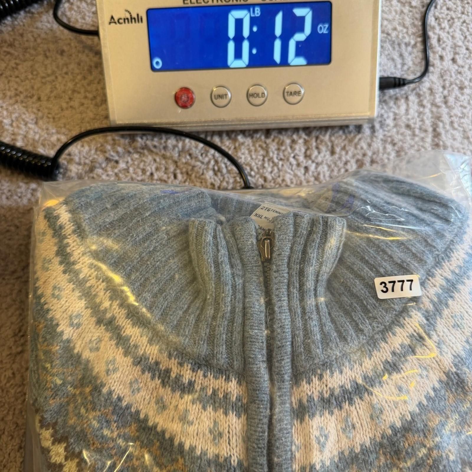 Columbia Columbia XCO Womens XL Nordic Fair Isle Sweater Jacket Size XL / US 12-14 / IT 48-50 - 11 Thumbnail