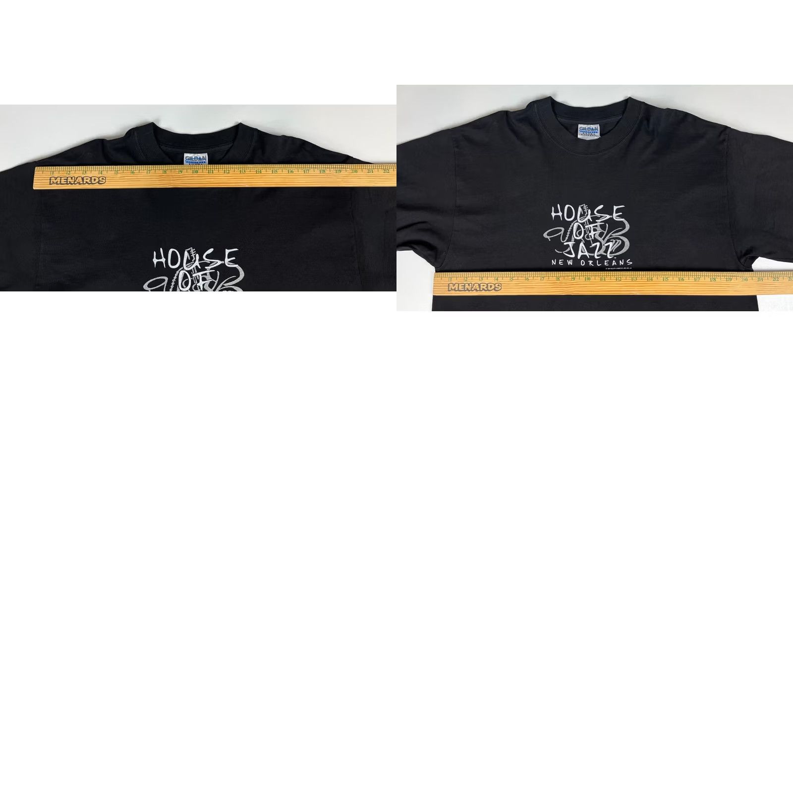 Gildan VINTAGE Men’s House of Jazz New Orleans T-Shirt Sz L Size US L / EU 52-54 / 3 - 8 Thumbnail
