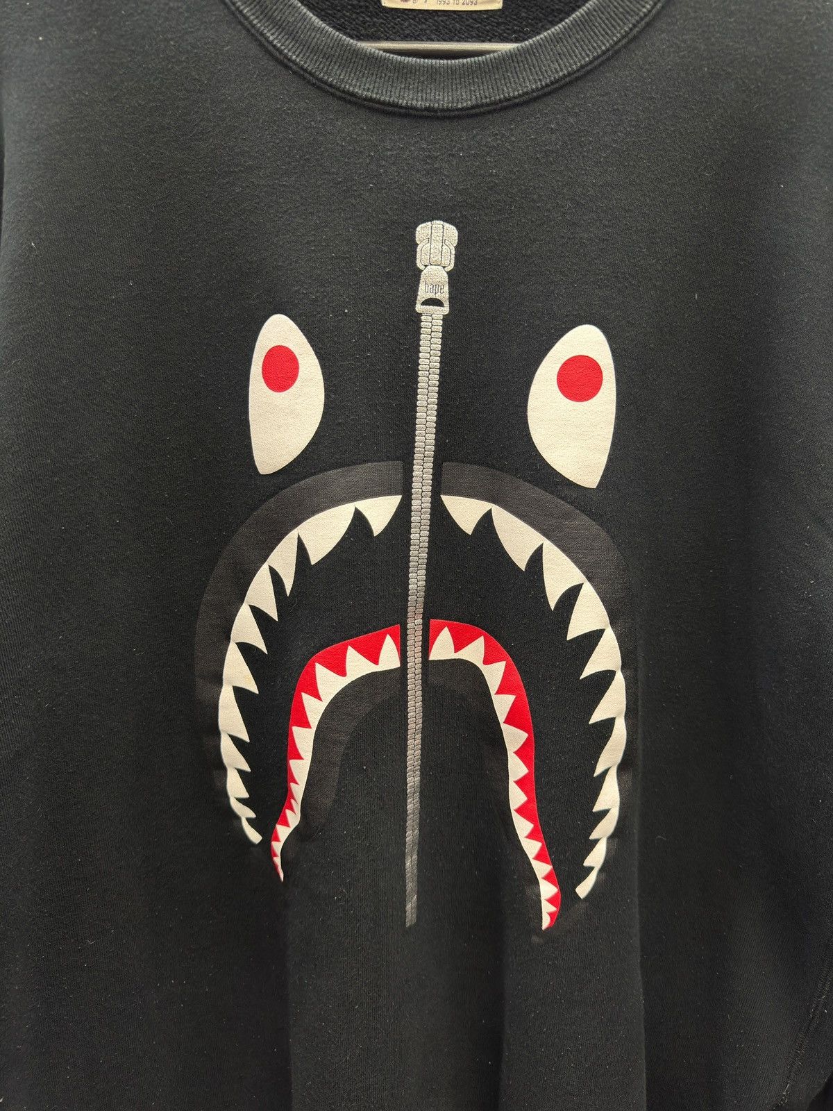 Bape Bape Shark Crewneck Sweater Size US XXL / EU 58 / 5 - 2 Thumbnail