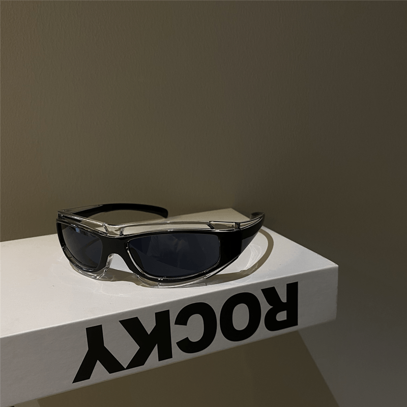 Electric Visual Punk Street ins style custom avant-garde sunglasses Size ONE SIZE - 6 Thumbnail