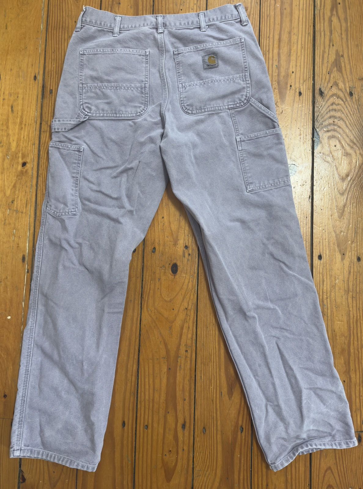 Carhartt Wip Carhartt WIP Lavender Single knee work pants Size US 33 - 3 Thumbnail