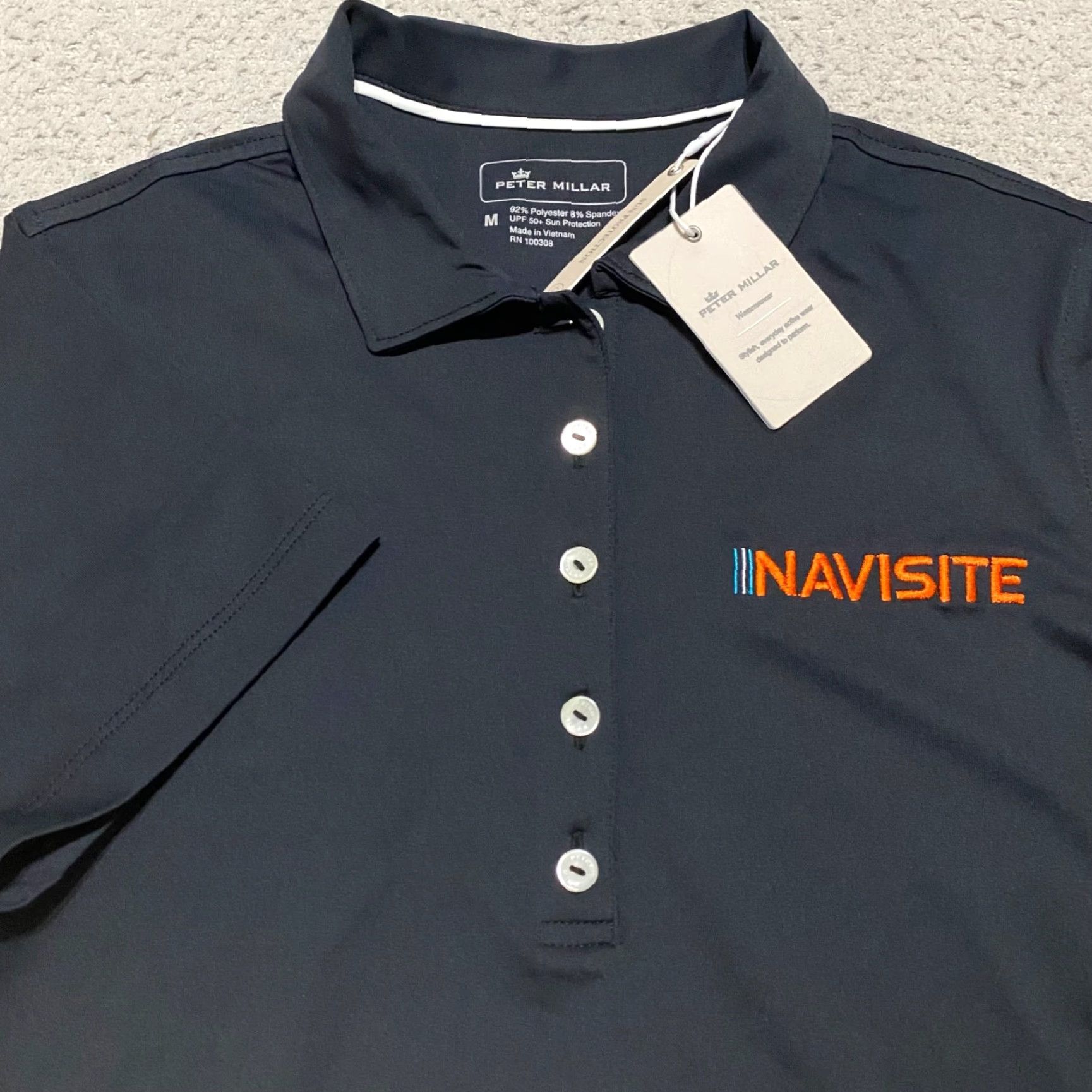 Peter Millar Nike Shirt Size M / US 6-8 / IT 42-44 - 5 Thumbnail