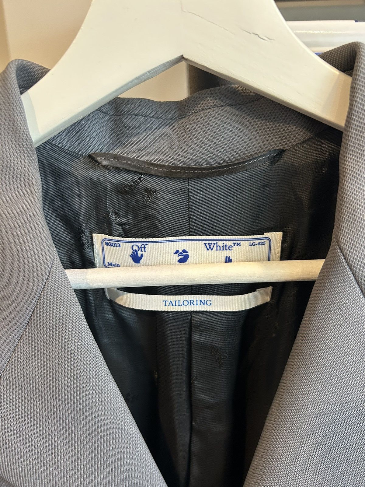 Off-White Off white tailored blazer Size 48L - 2 Thumbnail