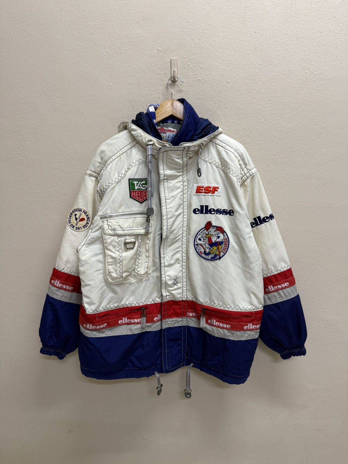 Ellesse × Goldwin VINTAGE 90s ELLESSE MADE BY GOLDWIN SKI JACKET Size US L / EU 52-54 / 3 - 21 Thumbnail