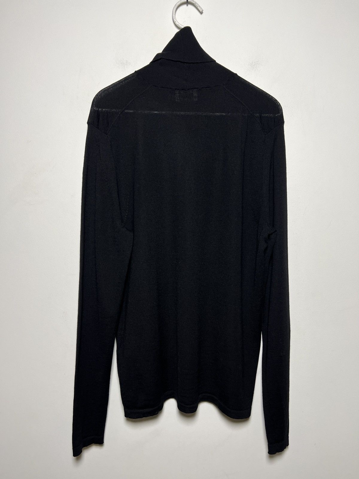 Acne Studios acne studios y2k black wool turtleneck Size US L / EU 52-54 / 3 - 9 Thumbnail